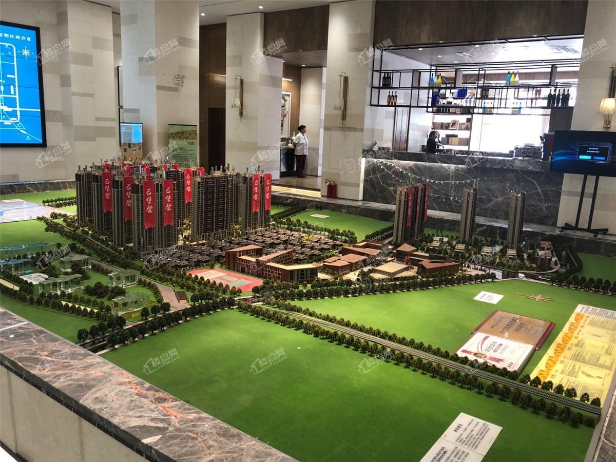 万科春和景明实景图