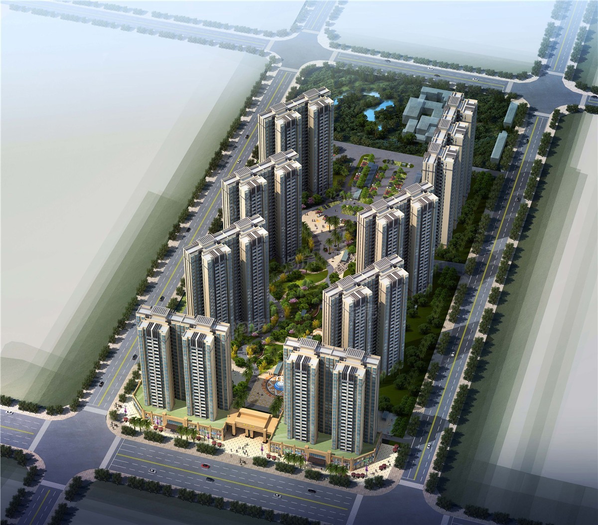 景成瑞府效果图