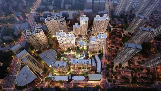 中海建国里效果图