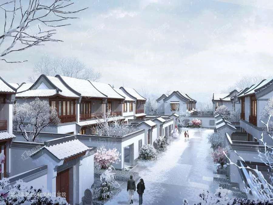 融创建荣·松江宸院实景图