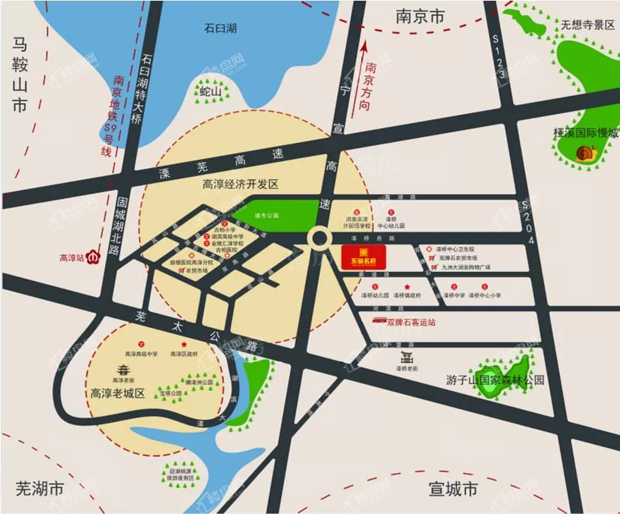 东骏名府位置图