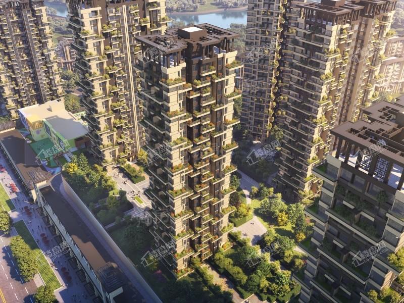 益华湖湾效果图