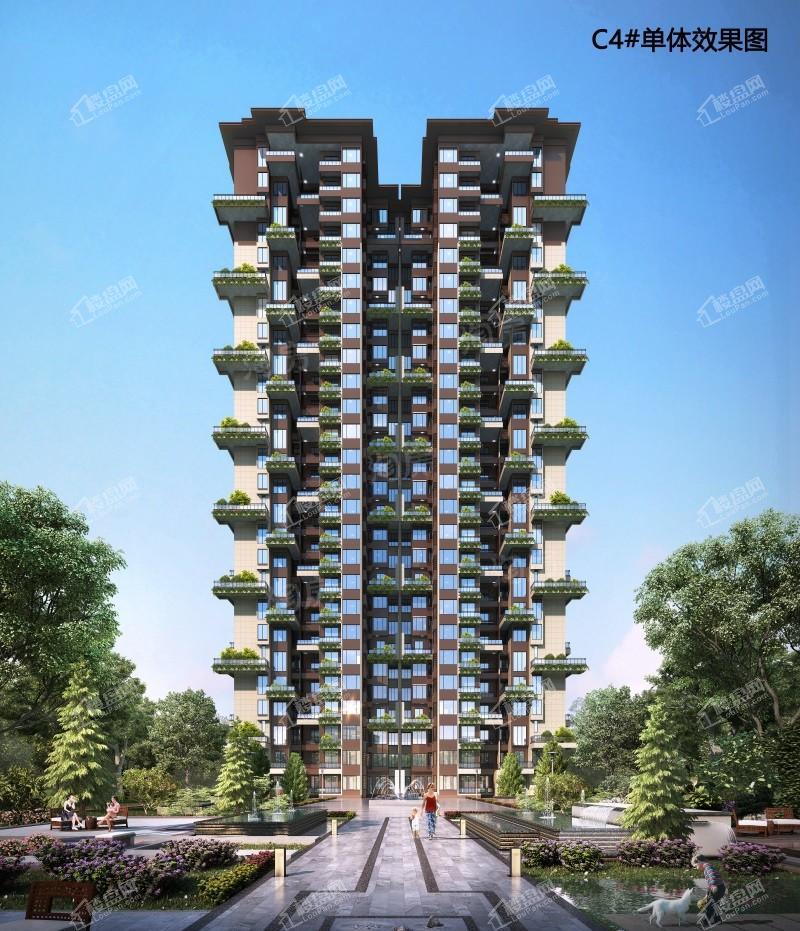 益华湖湾效果图