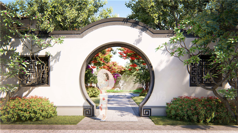 瑞丽古城效果图