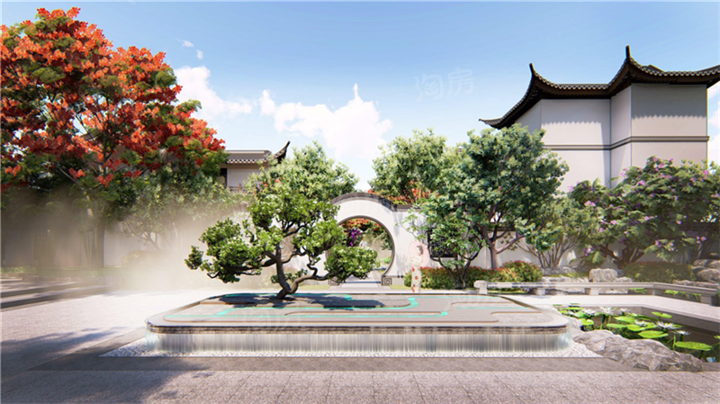 瑞丽古城效果图