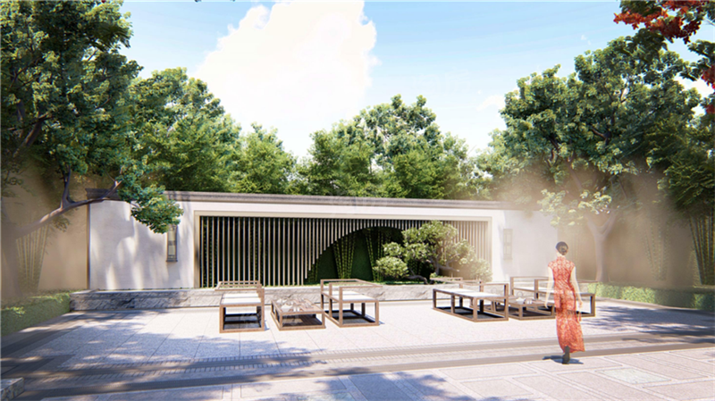 瑞丽古城效果图