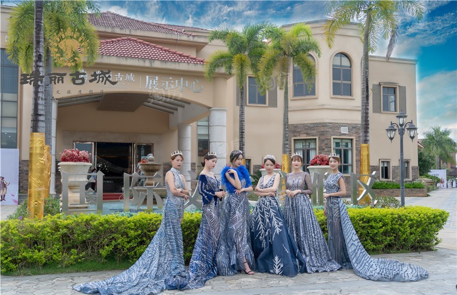 瑞丽古城实景图