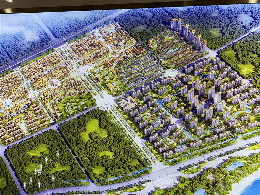 瑞丽古城实景图