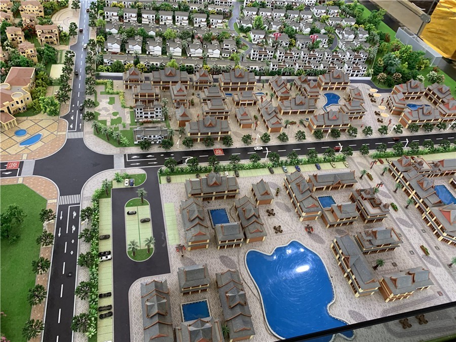 瑞丽古城实景图