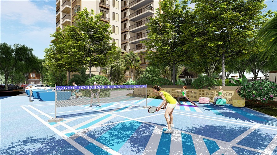 瑞丽古城效果图