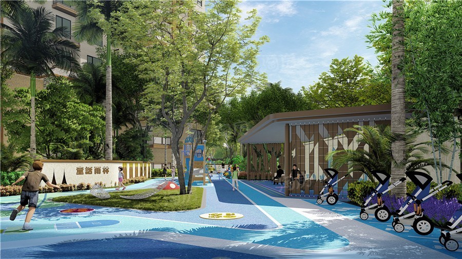 瑞丽古城效果图