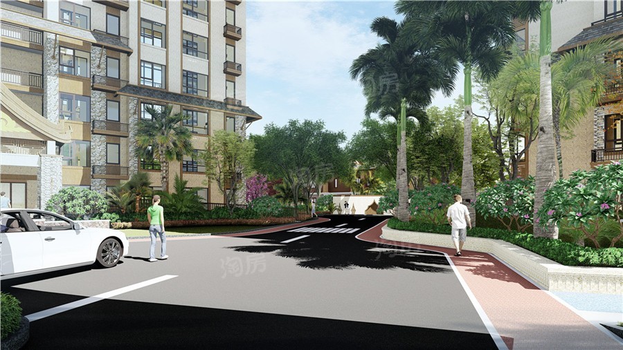 瑞丽古城效果图