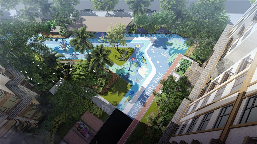 瑞丽古城效果图