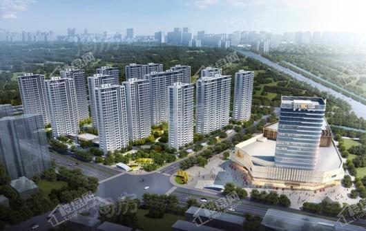 融创融耀之城实景图