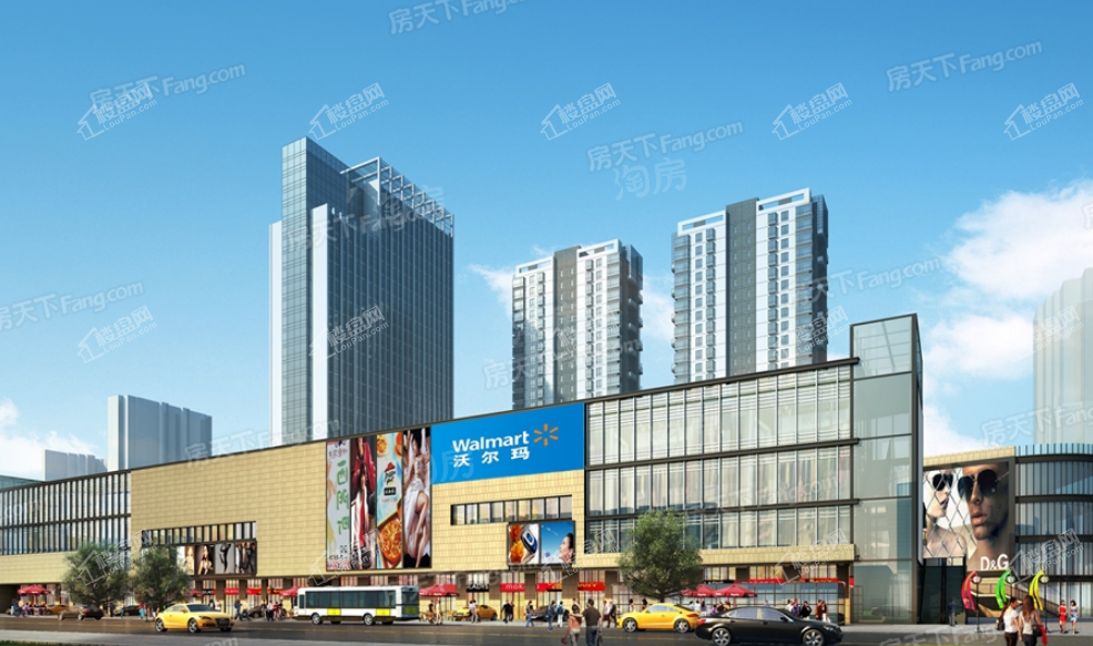兰天城市广场效果图