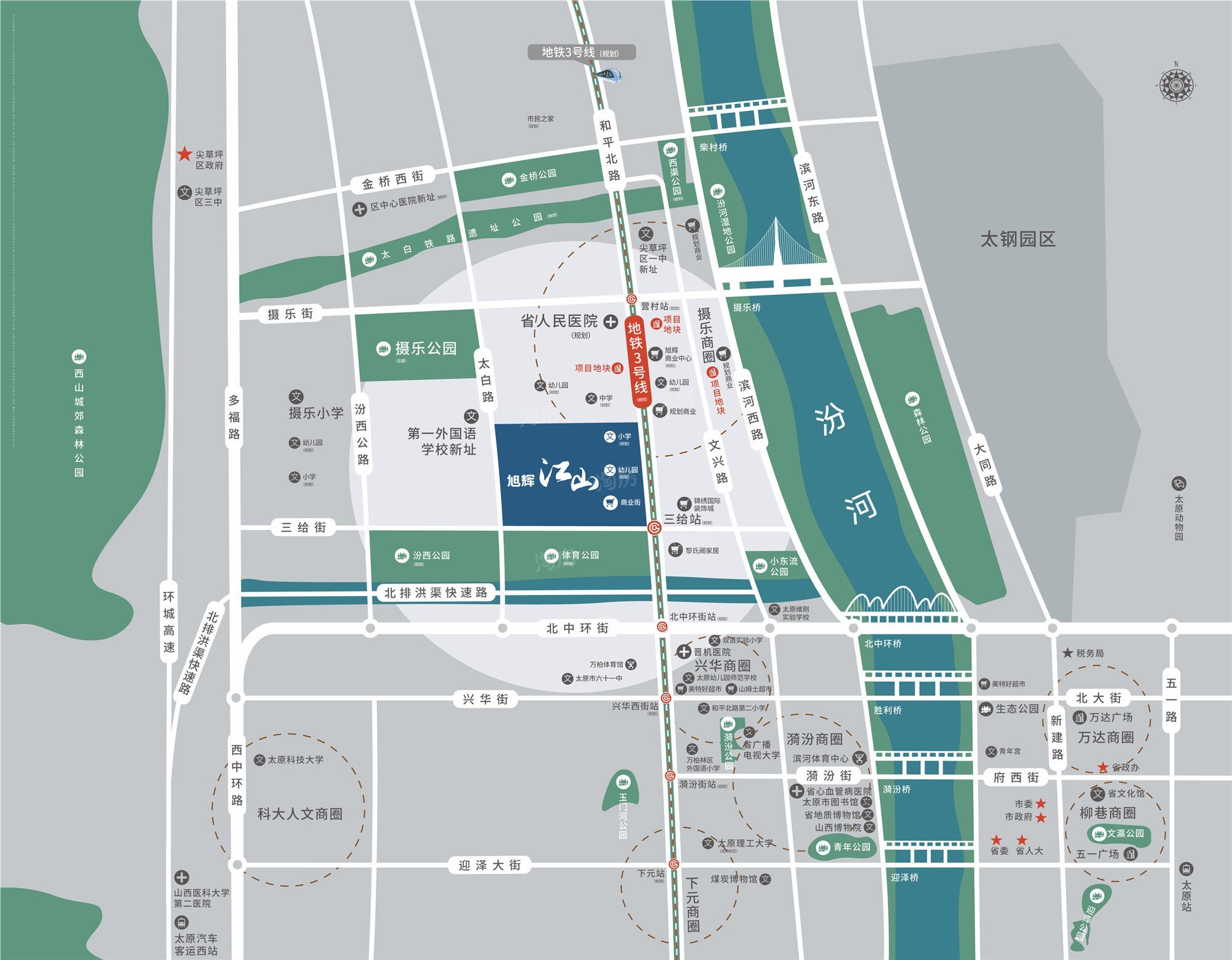 旭辉江山位置图