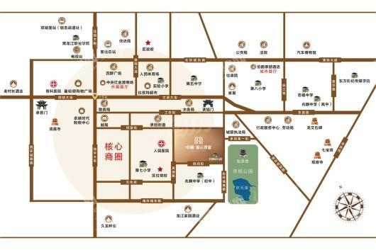 中粮·锦云世家位置图