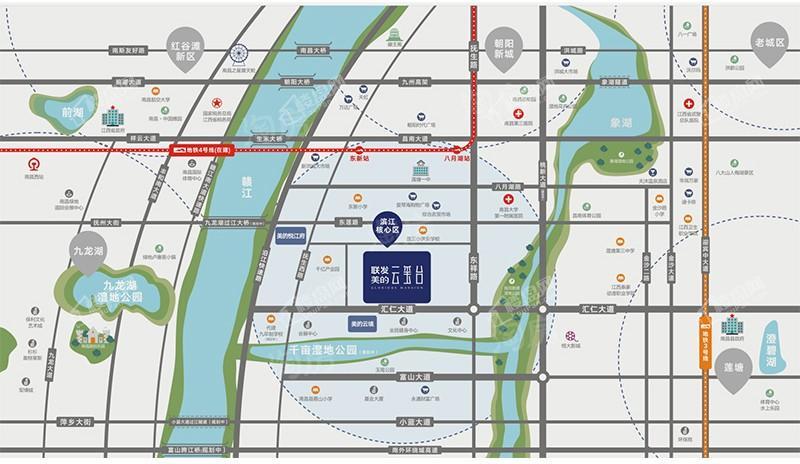 联发美的云玺台位置图