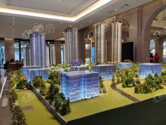 长嘉汇两江峯实景图
