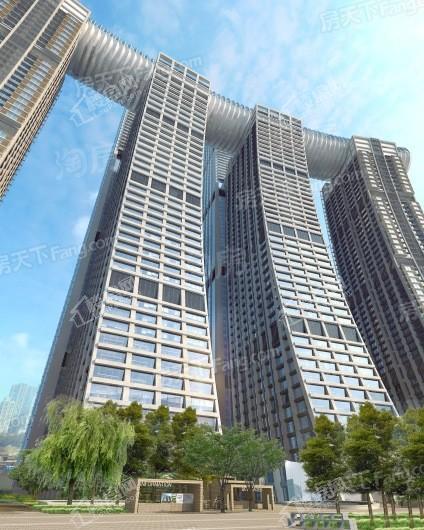 重庆来福士办公楼效果图