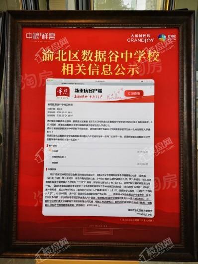 中粮·中央公园祥云实景图