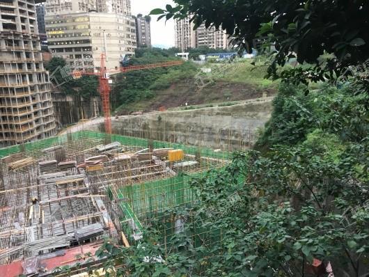 重庆中心实景图