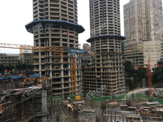 重庆中心实景图
