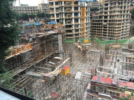 重庆中心实景图