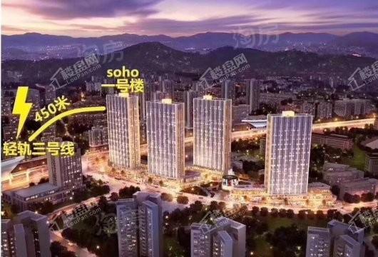 中梁百悦汇效果图