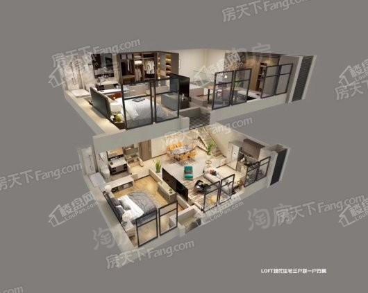 中梁百悦汇效果图