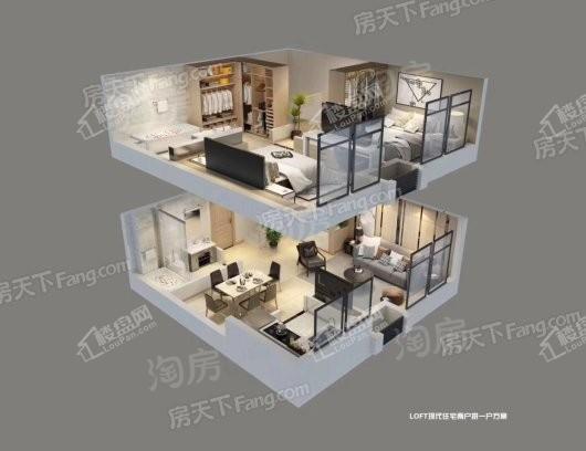 中梁百悦汇样板间