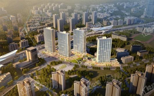 中梁百悦汇效果图