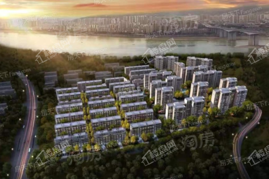 绿地听江左岸效果图