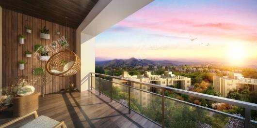 远洋合能枫丹江屿效果图