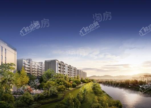 远洋合能枫丹江屿效果图