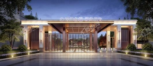 远洋合能枫丹江屿效果图