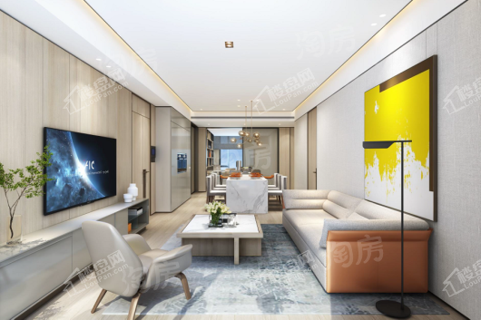 远洋合能枫丹江屿样板间