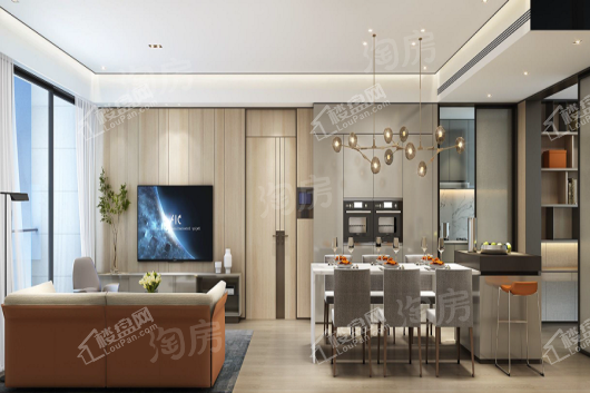 远洋合能枫丹江屿样板间