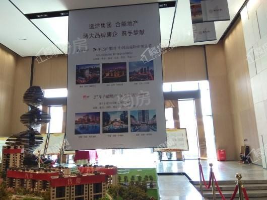 远洋合能枫丹江屿实景图