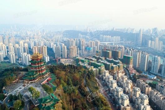 财信北岸江山实景图