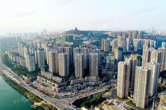 财信北岸江山实景图