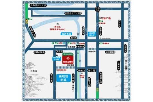 新城金樾府位置图