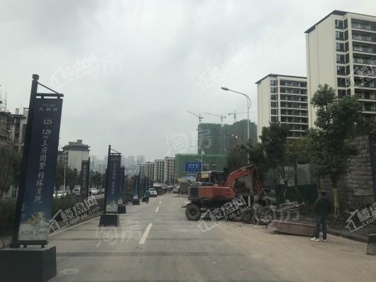 首创·禧瑞山河实景图