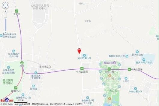 龙湖·景粼玖序位置图