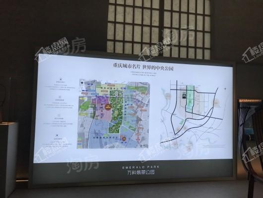 万科翡翠公园实景图