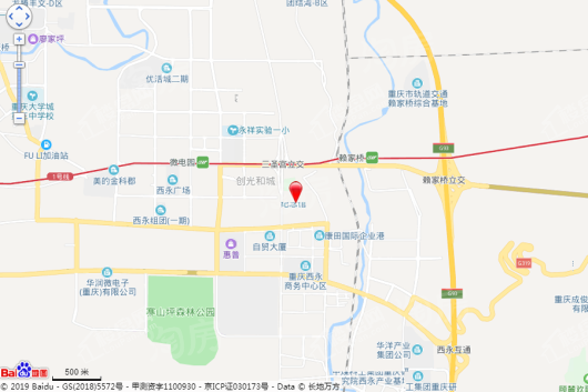 万云府位置图