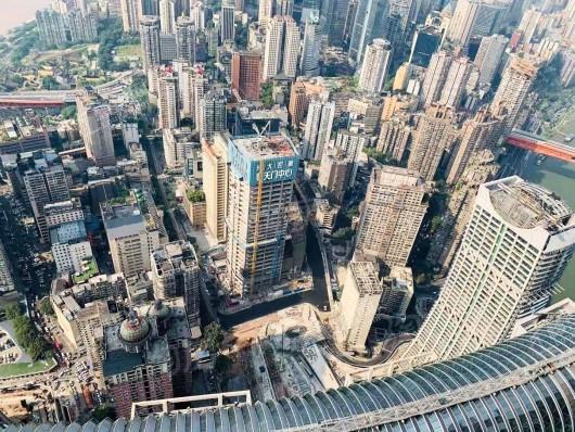 光大控股朝天门中心实景图
