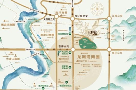 碧桂园天麓位置图
