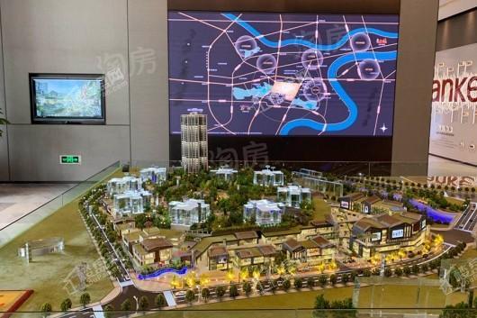 万科彩云湖实景图