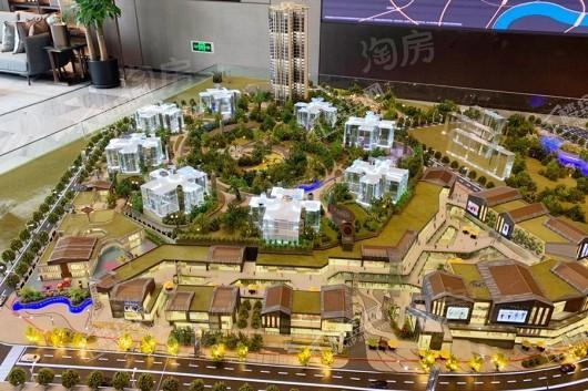 万科彩云湖实景图